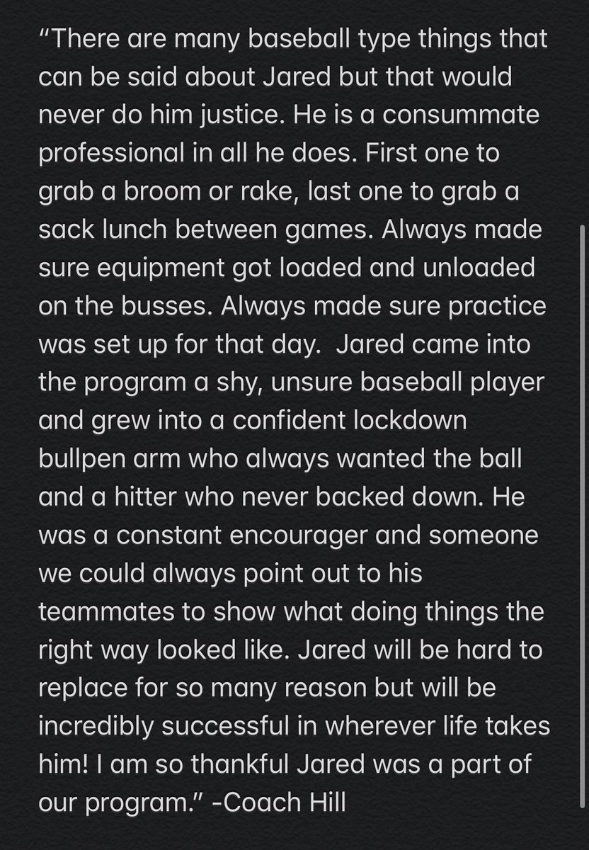 More on Jared.