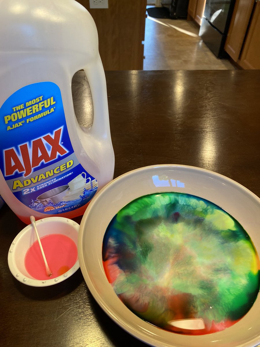 Can you guess which experiment we did on tonight’s virtual Kindergarten meeting? I love that we can do some  science this way!