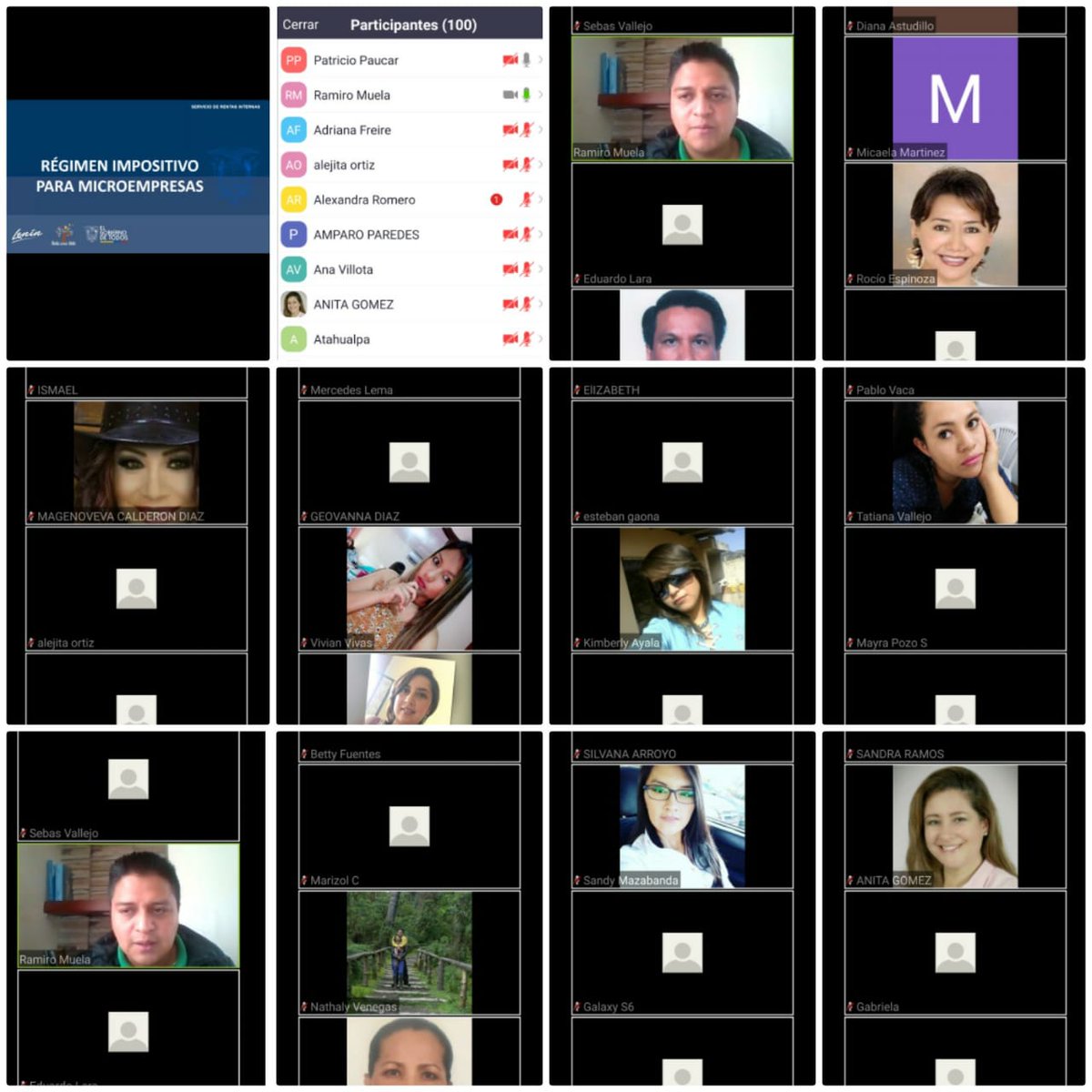 Luis_Ramiro85's tweet photo. #MeCapacitoConElSri 

👨‍💻📡En reunión virtual con el Colegio de Contadores de Imbabura explicamos con ejemplos prácticos sobre el Régimen para Microempresarios👨‍🌾👩‍🍳👨‍🏭 #SRIzonal1 @SRIoficialEc @MarisolAndradeH @JoseAlmeida https://t.co/XyVE4igBAP