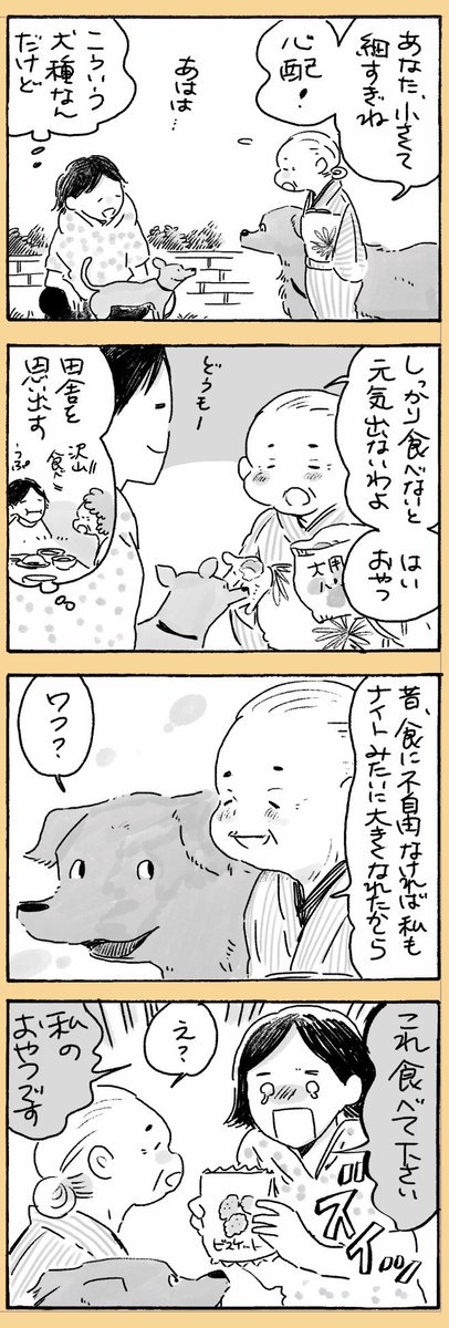 姫ばあちゃんとナイト(その21) #創作漫画 