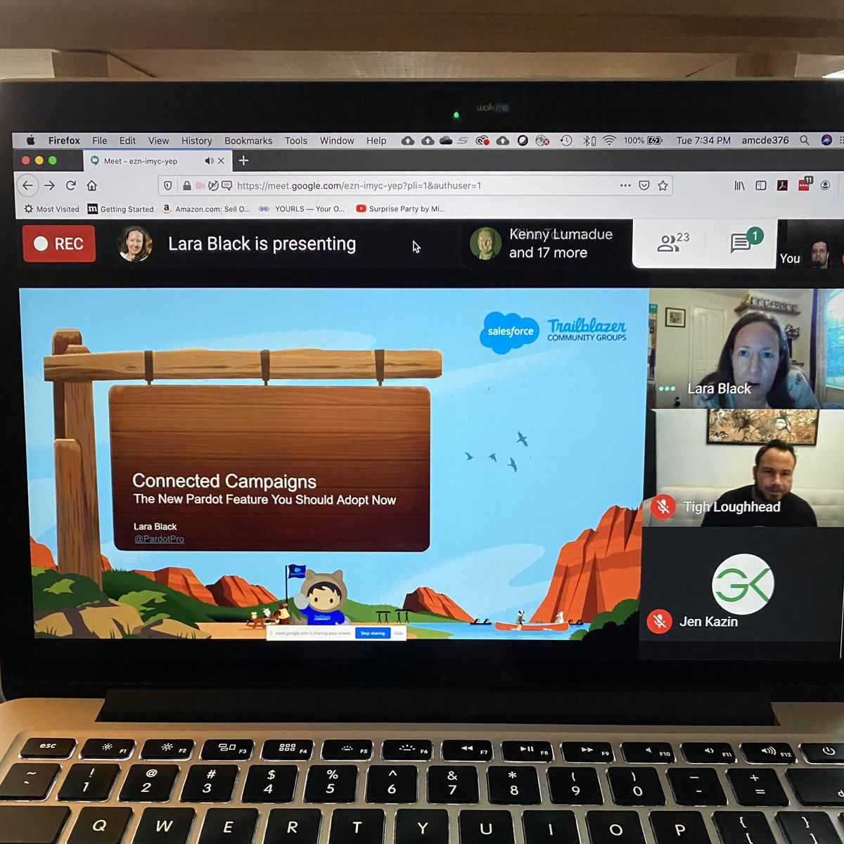 AndrewMcDermott's tweet photo. Learning about #connected #campaigns at tonight’s #virtual @pugnyc meeting. https://t.co/StuhdVXh86