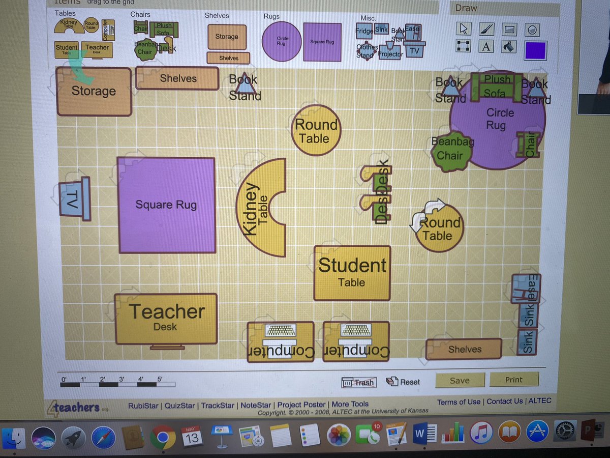EmilyTiberio's tweet photo. this is how id plan design my classroom to ensure students have spaces for collaborative, individual and quiet learning. #acuedu_p https://t.co/DDrLcL8Uya