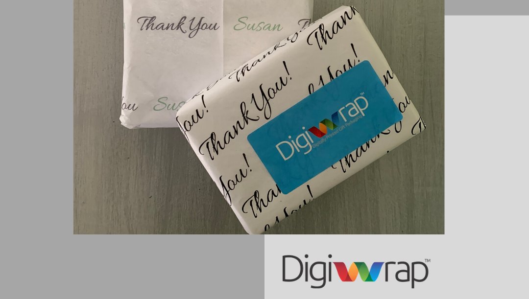Are you looking for ways to show your appreciation or ways to acknowledge good deeds of the everyday heroes? #DigiWrap can help you take #personalization to the next level with custom printed "Thank You" #tissuepaper and personalized #labels 
digiwrap.com