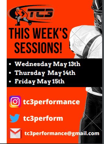 tc3perform's tweet photo. ๐จSessions this week!
DM or Email to lock in your spotโผ๏ธ
#tc3performance #NCFootball #Football #FootballTraining #OLTraining #OLine #OffensiveLinemen #OffensiveLinemenTraining #Highschoolfootball #Collegefootball #Raleigh #Durham #RDU https://t.co/WIqQqJ55Tv