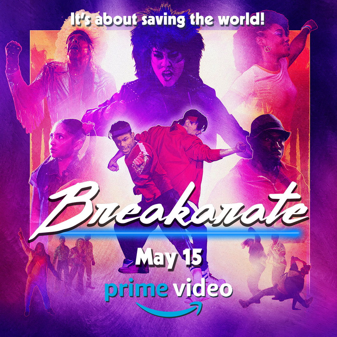 zakstoltz's tweet photo. A few years ago, I had the pleasure of directing an 80s throwback digital series called #Breakarate and it’s finally coming out this Friday, May 15th on @PrimeVideo! Mark your calendars! Watch the trailer here: https://t.co/x0Nr7Ayrlx GET HYPED! https://t.co/ETQclphxgQ
