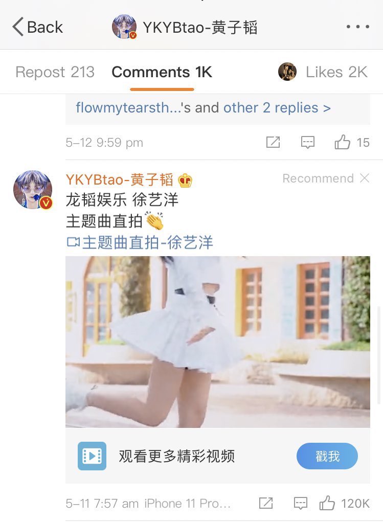 idolstruggles's tweet photo. tao really cursed trump and even replied with a fancam pls 😭😭 https://t.co/94CBVNYBMu