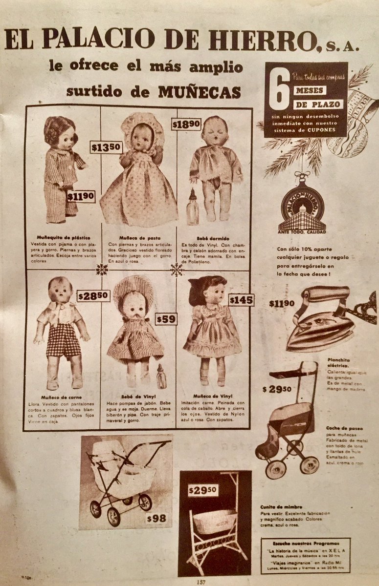 muñecas palacio de hierro