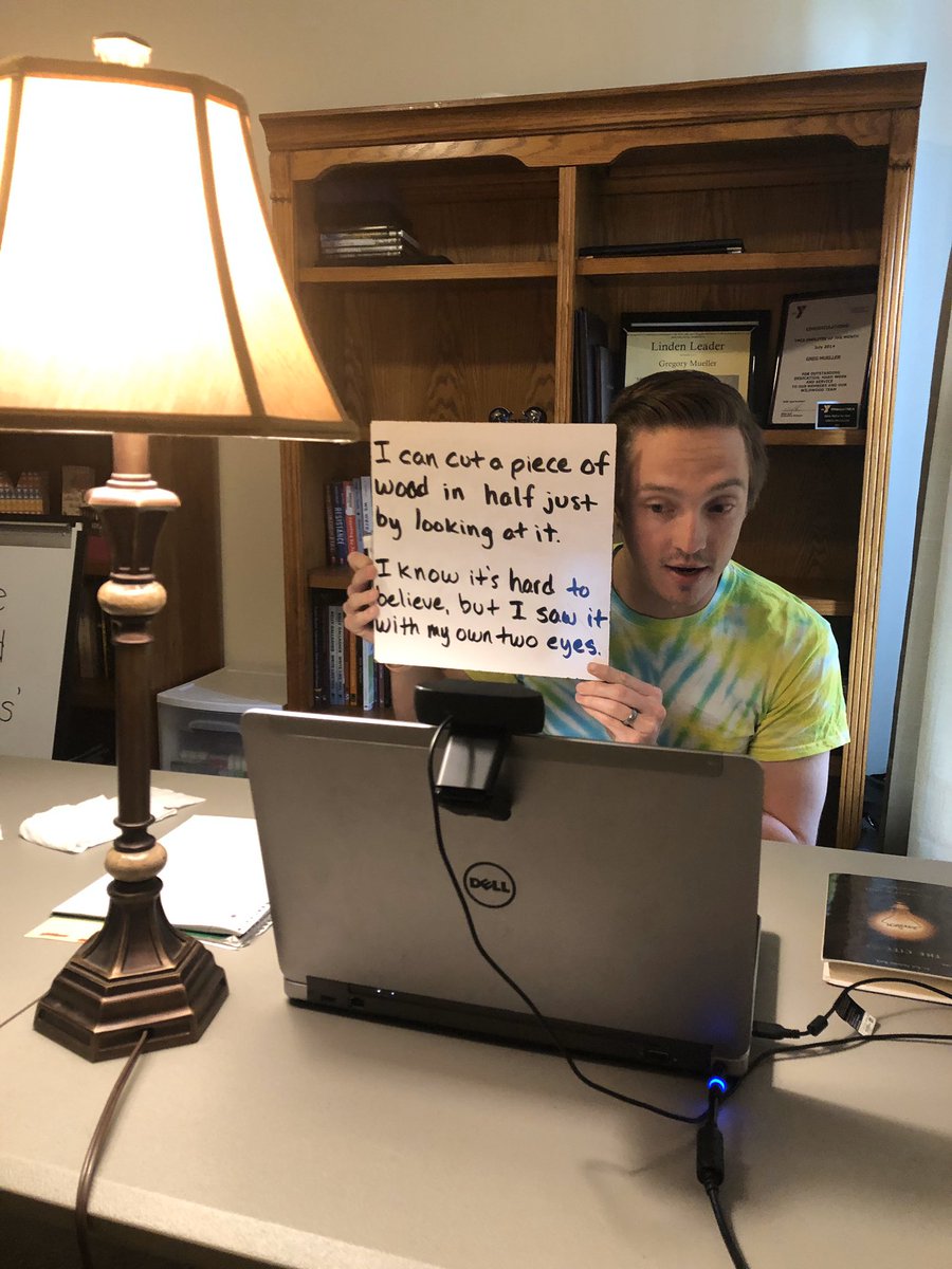 OneRockwood's tweet photo. Rockwood teachers @MrsMuellerGP and @MrMuellerCMS are teaching under the same roof for the first time. 

See how they’re keeping things as normal as possible for their students: https://t.co/BdmswGYWWL @rockwoodschools https://t.co/wt9zIiWf99