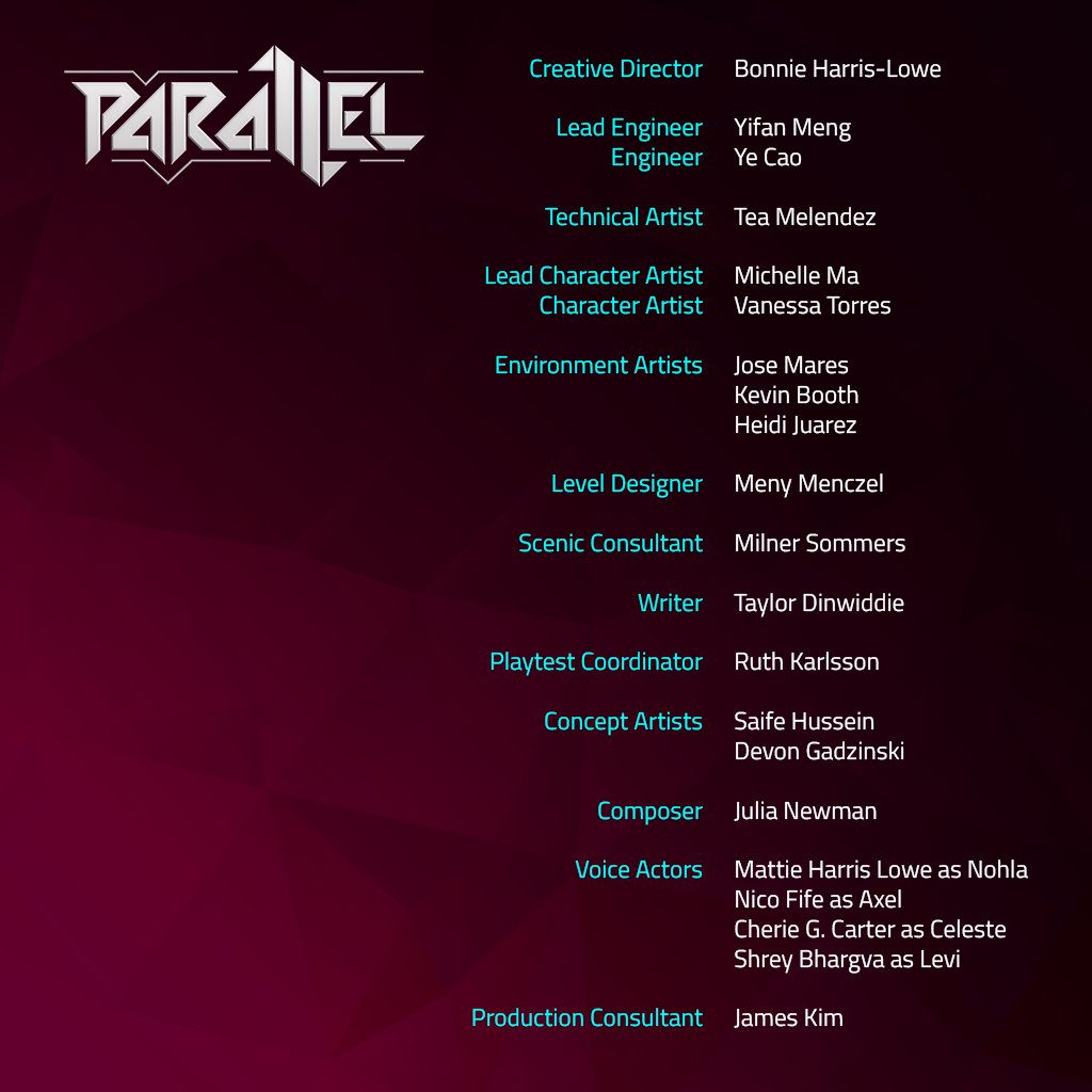 ProjParallel's tweet photo. Big shoutout to the Parallel team! Follow them to see what other awesome work they are doing: @HippieScholar @menym  @yifanmeng_ @DinwiddieTaylor @nico_fife https://t.co/Zm2VRAewUe
