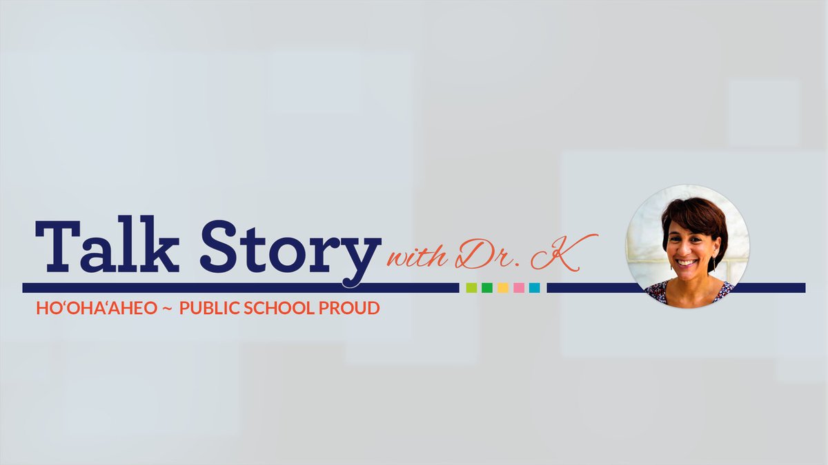 HIDOE808's tweet photo. Welcome to the season finale of Talk Story with Dr. K. It’s been an honor to highlight the incredible work the HIDOE community has been achieving on behalf of our students. We’d like to close out this first season with a special message from Dr. K: https://t.co/R2mdQ91gUr https://t.co/LtMheq9oak