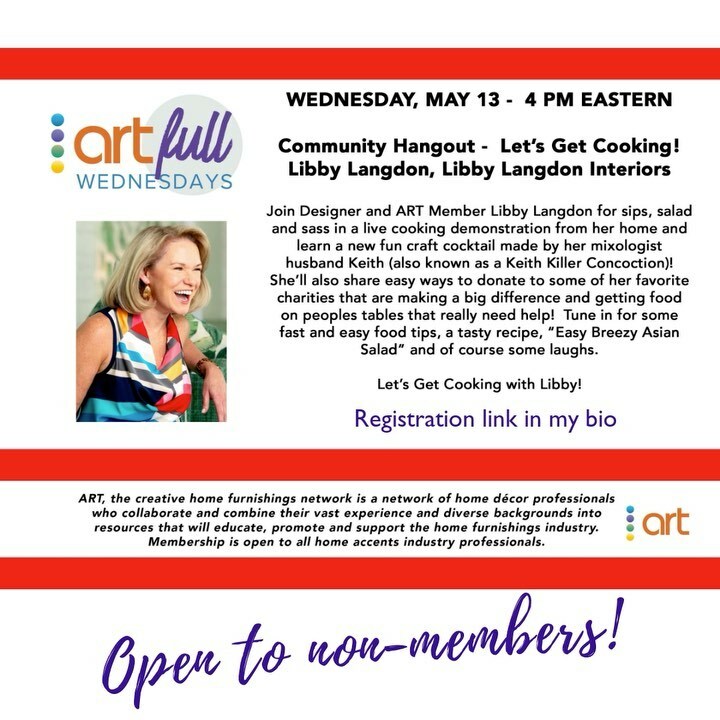 libbylangdon's tweet image. It&apos;s sips, salad and sass TOMORROW, Wednesday May 13th at 4pm ET with @accresourceteam! Join me for a live cooking demo... and one of my hubby&apos;s awesome beverages, aka a Keith Killer Concoction! Can&apos;t wait, let’s have some fun!!
👉 tap the link in my … instagr.am/p/CAG0XgXgOe0/