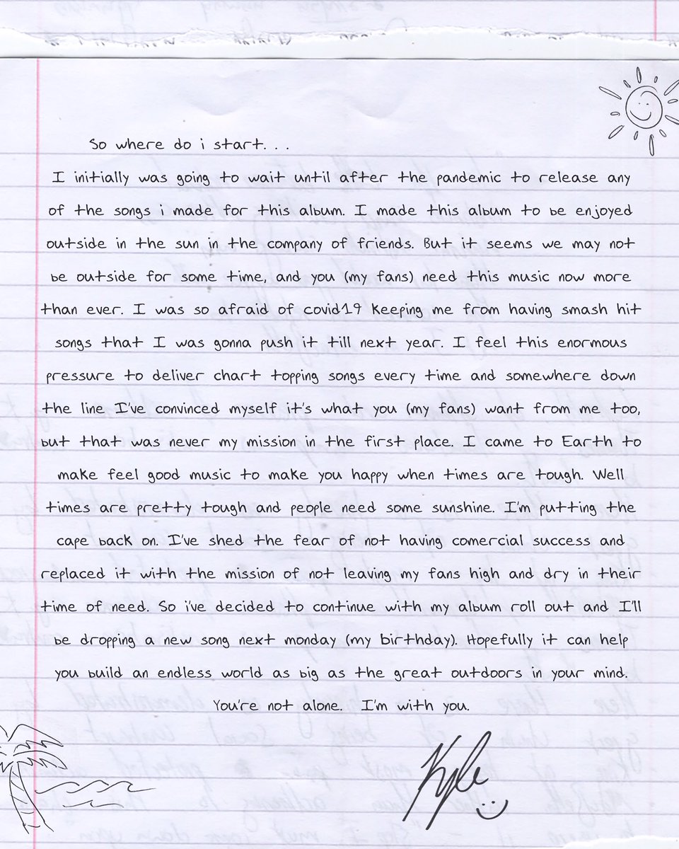 SuperDuperKyle's tweet photo. Album update 📝 https://t.co/QlSWMgMaFf