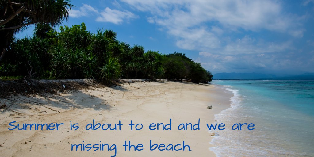 ArleneEstrella2's tweet photo. We are missing some of our activities regularly scheduled for summer, due to lockdown because of the COVID19 pandemic.

We surely are missing the beach as summer ends but lets us be hopeful that next year, we will have the opportunity to visit the beach we all love. 
#2020summer https://t.co/SyvVoaH3RP