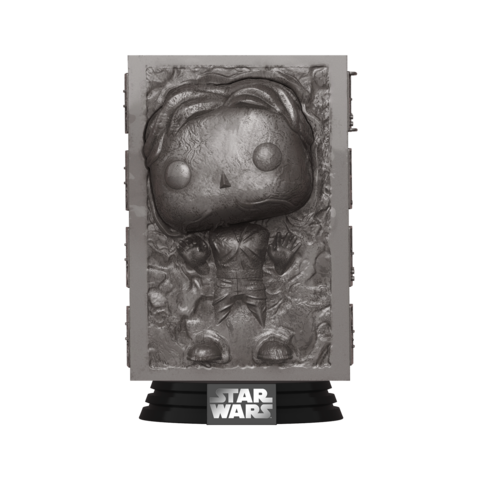 RT &amp; follow <a href="/OriginalFunko/">Funko</a> for the chance to win a Han Solo in Carbonite Pop! bit.ly/3bm6XnL