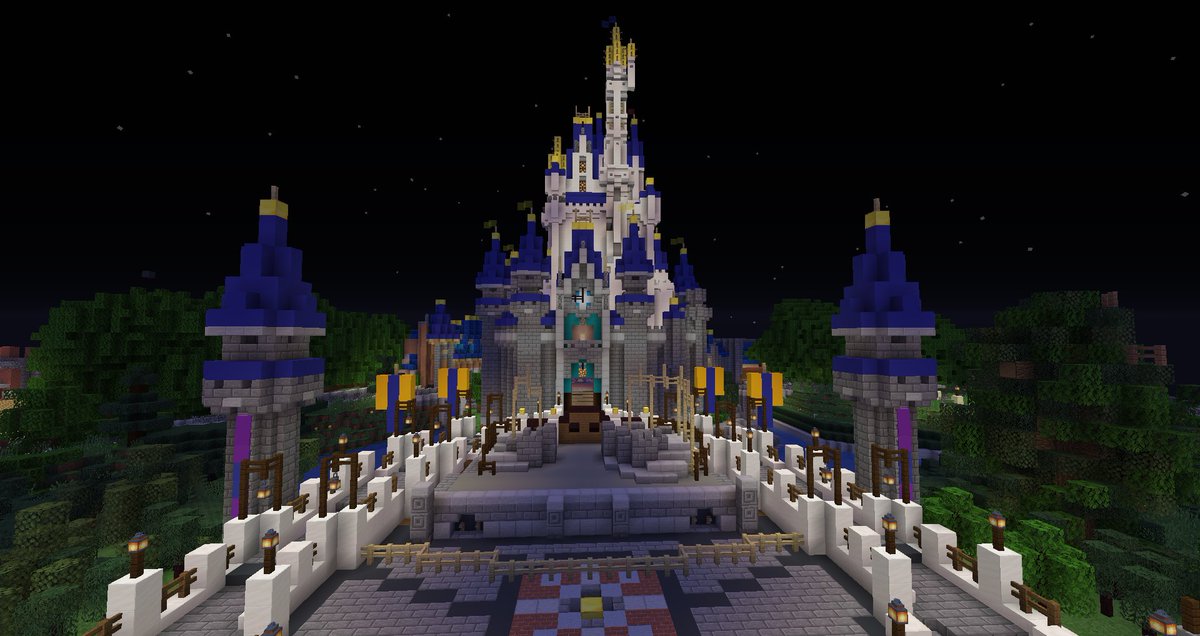 CatsCraftMC's tweet photo. The Disney World Firework show "Happily Ever After" will premiere on #Minecraft server IP: https://t.co/Fio8bR85vK in 1-hour log on to see it!! 😃🎆 https://t.co/Mg4ZAR1Kjz