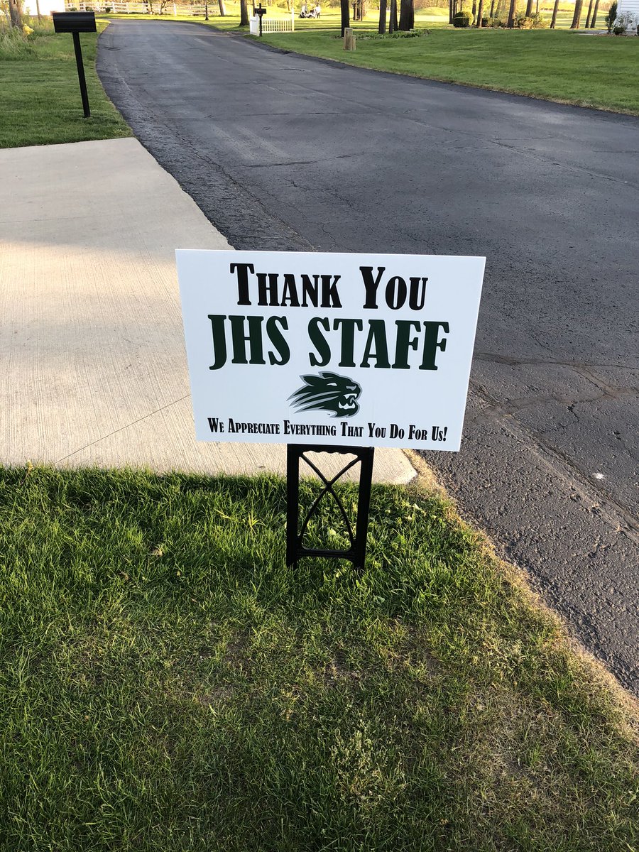 Thank you <a href="/JenisonStudCo/">Jenison Student Council</a> Proud to be a member of the JHS staff.  We have the opportunity to serve the best students in the country!  I appreciate your encouragement!