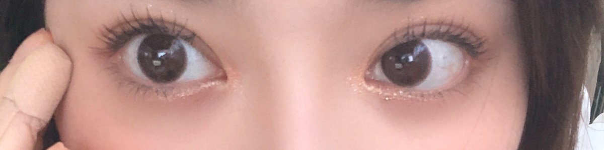 山本月 めっちゃ綺麗に上がった まつ毛ケアとかあげ方とか まつ毛についての動画とか載せようかなぁ 指包丁で切った