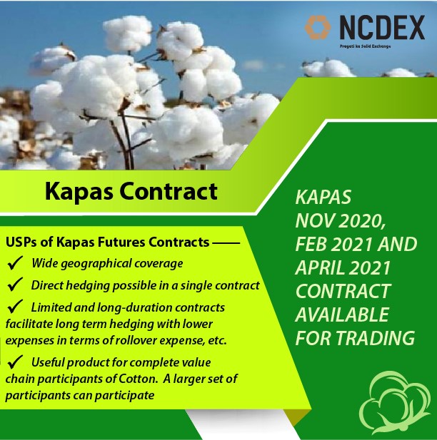 NCDEX on Twitter "Key features and availability of Kapas (Cotton) contract on NCDEX. 