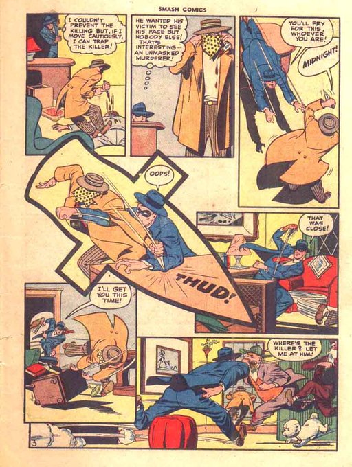 Jack Cole used Panel borders as story devices like no one else before or since 