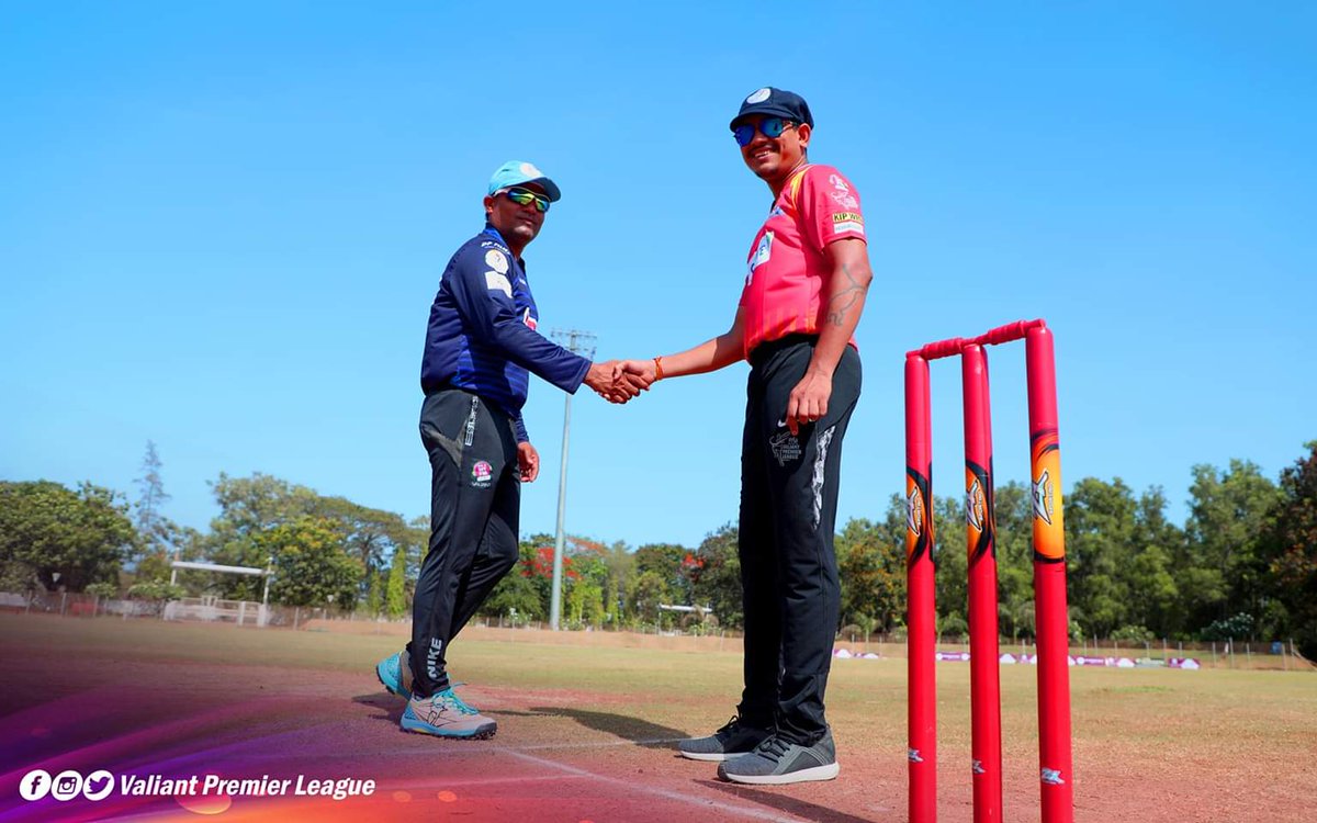vpl2020's tweet photo. Memories | @rajpiplakings Skipper Vishal Pathak & @surat_warriors Skipper Gaurang Dave during @vpl2020 #VPL4 at Daman.
#ValiantVPL #VPL #ValiantPremierLeague #vpl2020 #RajpiplaKinga #VishalPathak #SuratWarriors #GaurangDave #Cricket #League #News https://t.co/eNls9W1THs