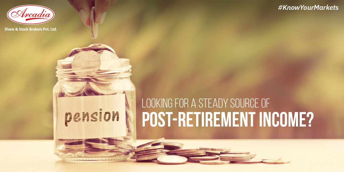 ArcadiaStock's tweet photo. The National Pension System is one of the most secure retirement-oriented strategies in India today. To know more about NPS, visit - https://t.co/VrFbR0WKN8

#Arcadia #Investments #Trading #KnowYourMarkets #wednesdaymorning #retirement #savings #money #India #NPS https://t.co/PE5fGz6eCy