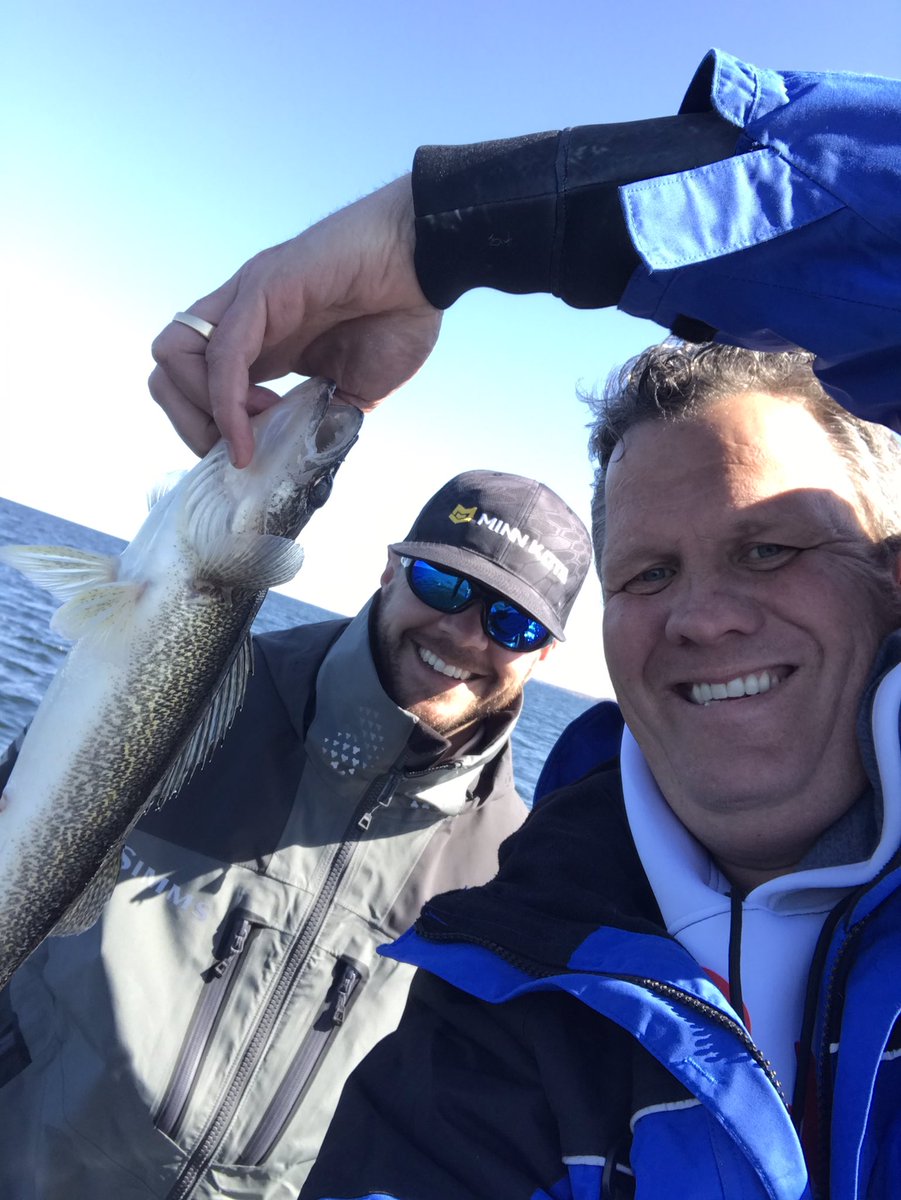 What a great day with an amazing leader @dok99 Thanks for a fun day of fishing, collaborating and laughing! #mnlead @MESPAprincipals @NAESP We are better TOGETHER!