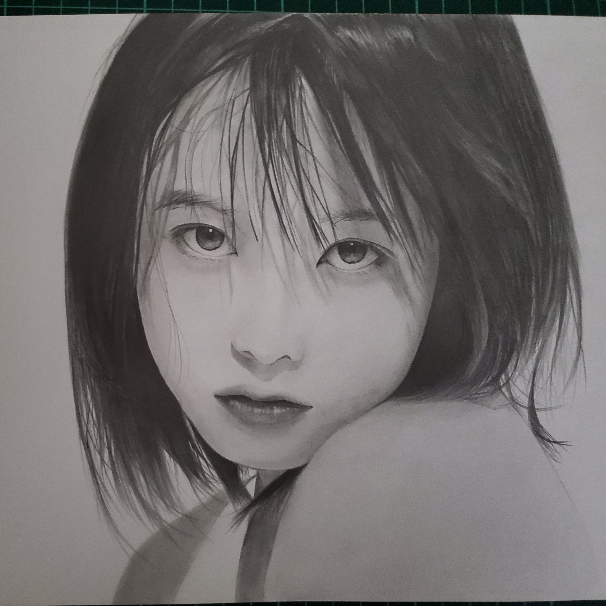 橋本環奈さん　模写　キャンバス絵 Isabelle on X: 