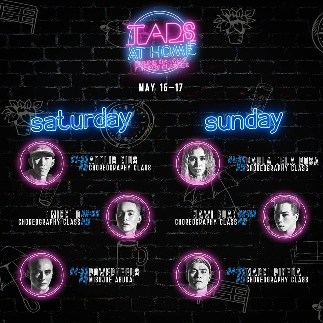 #TADSatHome and dance with <a href="/TheAddlib/">HAPPY 2021!!!</a> this weekend!

Book your class now at tadsph.com/athome