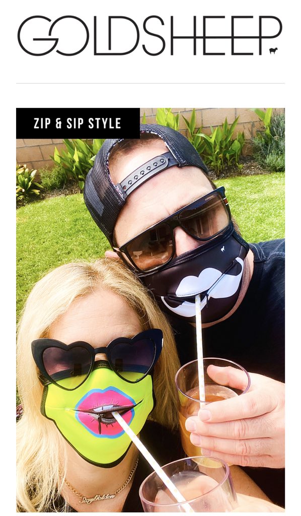 ReubenMourad's tweet photo. @nypost When you thought it couldn’t get any stupider... another “genius” company thought we should have masks with a zip. 🤦‍♂️ https://t.co/hyyJji7429