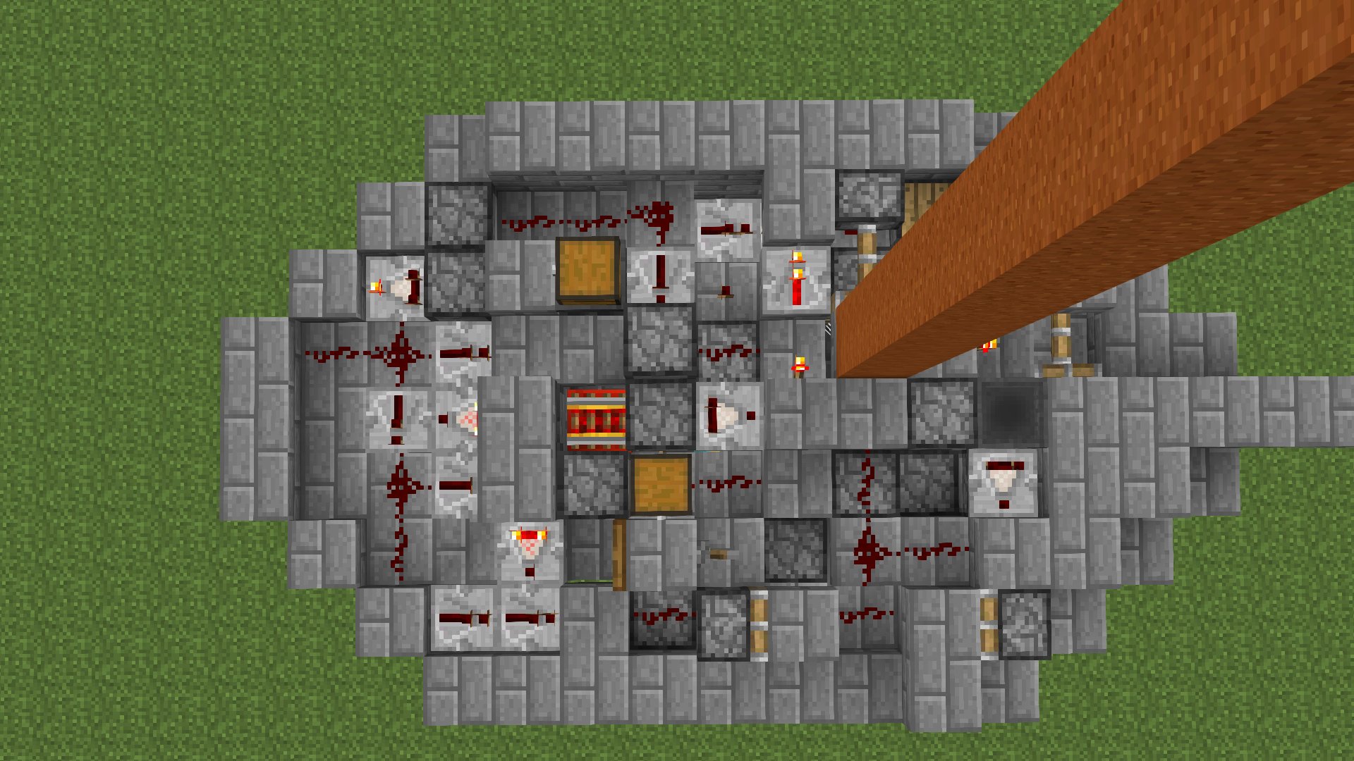 妖人 Minecraft Military Minecraft軍事部 Tntキャノン Odcc砲なるものを作りました Tdccの５ランク上です 実用性なんてないです 模擬戦連盟であったネタ会話を再現しただけです ドロッパーカウンターは計８個あります 詳細はリプ