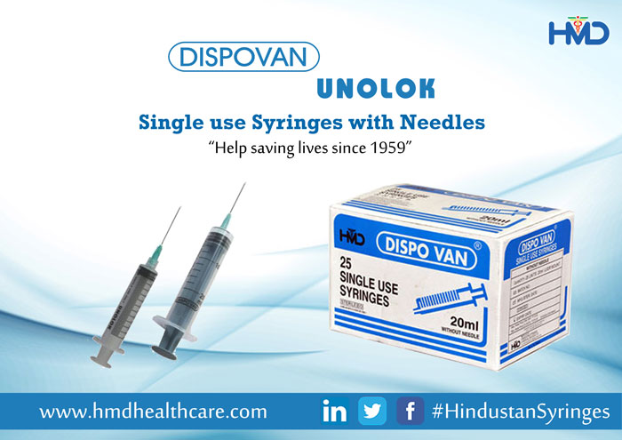 hmdhealthcare's tweet photo. “Ribbon” Packaged, DispoVan &amp; Unolok Single use syringes with needles mounted on top are synonymous with quality. #COVIDー19 #coronavirus  #Dispovan https://t.co/SpYCSqA3Kp