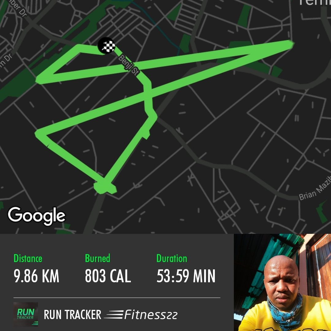 Mr_Moagi_Evans's tweet photo. I came right back like am Jimmy Tauโฝ.
#MorningJog๐โโ๏ธ
#ChasingSunRise
#RunningWithTumiSole
#GoodMorning
#Fitness22
#RunTembisa
Cc @StylesMabuza @tumisole https://t.co/GJjOkrGwUk