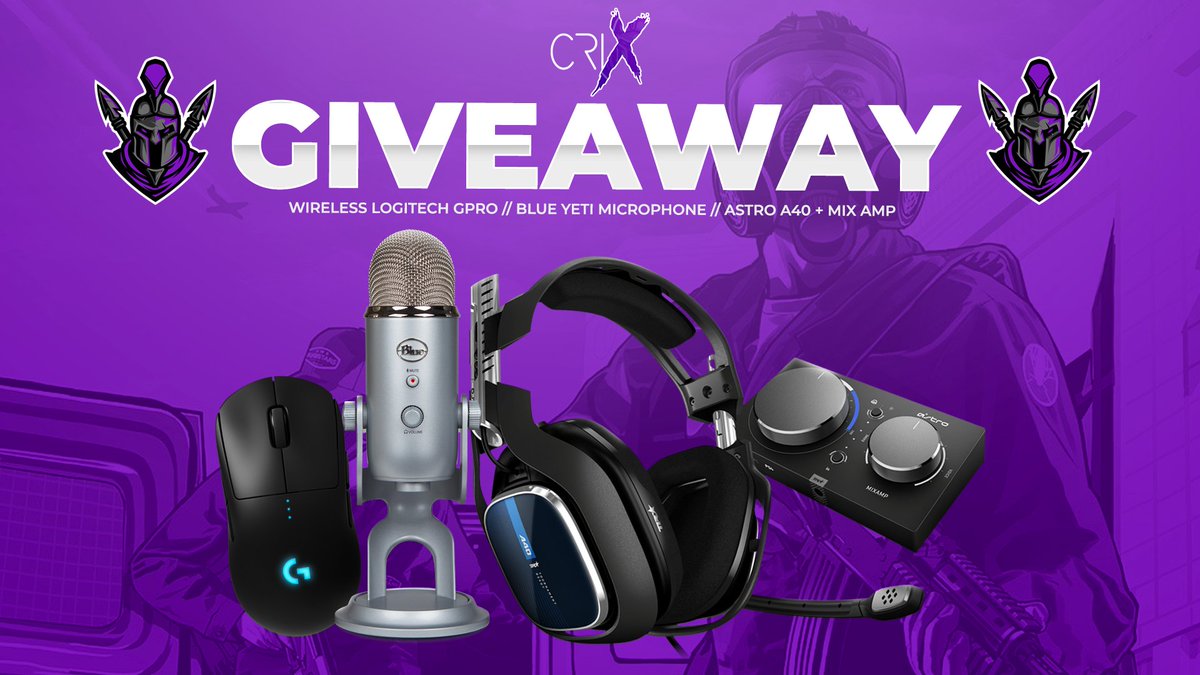 VastGG's tweet photo. โฐ Only 24 hours left to enter this Astro, Logitech, and Blue Bundle #Giveaway ๐ฅ
๐คณ Like & RT
๐ฌ Reply with #CrixMay
๐ฅฐ Follow @Crix_TV & @VastGG
โฌ Enter Here โฌ #ad
https://t.co/ssSEhFT8L9 https://t.co/SM7wdHRaW2
