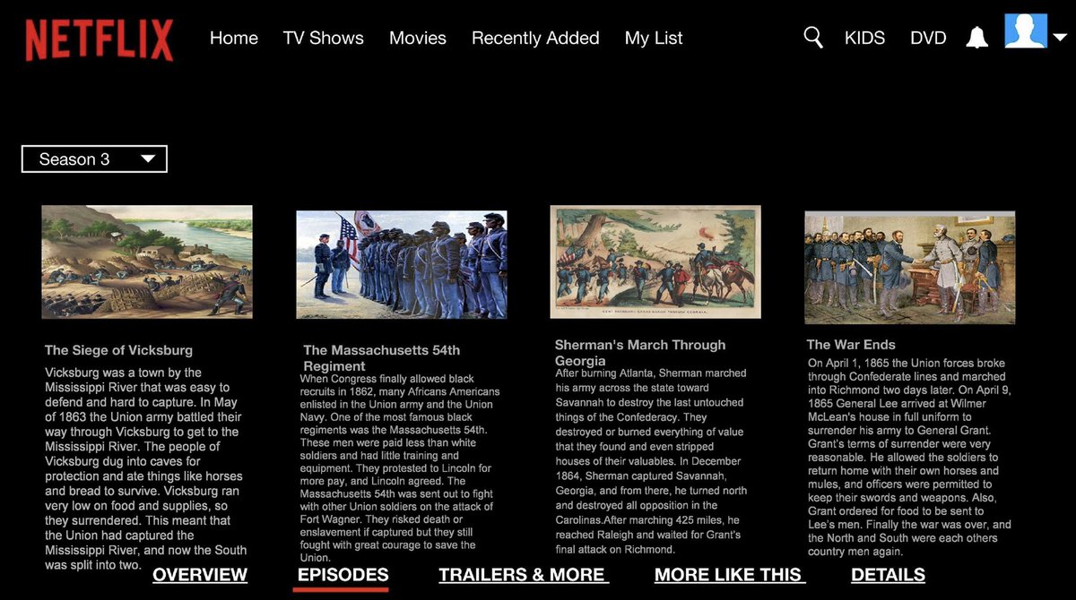 Since everyone is watching Netflix while quarantined, I figured why not assign a Netflix assignment? 🤷🏻‍♀️ Students are creating a fictional Civil War Netflix Series on Google Slides to show what they learned about the Civil War. Looks legit, right? #ridgelife #WEareLakota