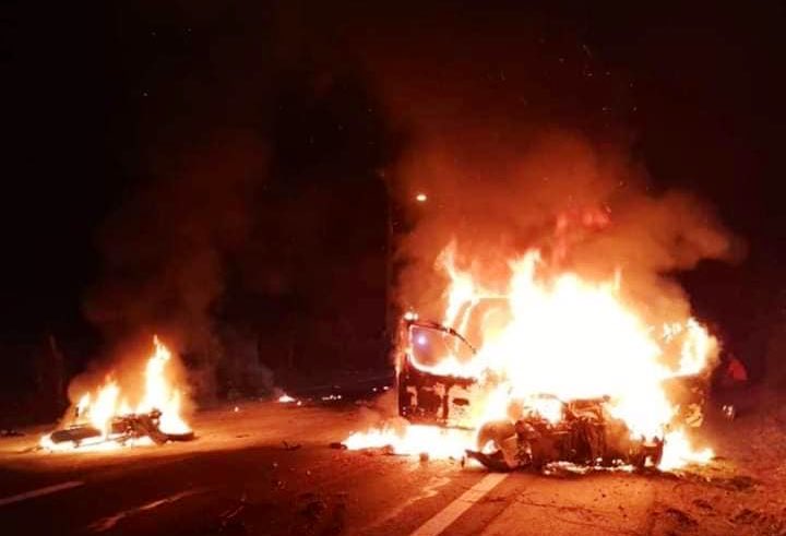 TVCONTIVISION's tweet photo. #CVNahora... la #SIAT de #Carabineros del #Maule investiga la causa basal de una violenta colisión entre un motorista y una camioneta en la ruta #L155 que une #Longaví con el sector #Convento. 1 persona resulta fallecida producto de la colisión. https://t.co/rWqYXNU5nm