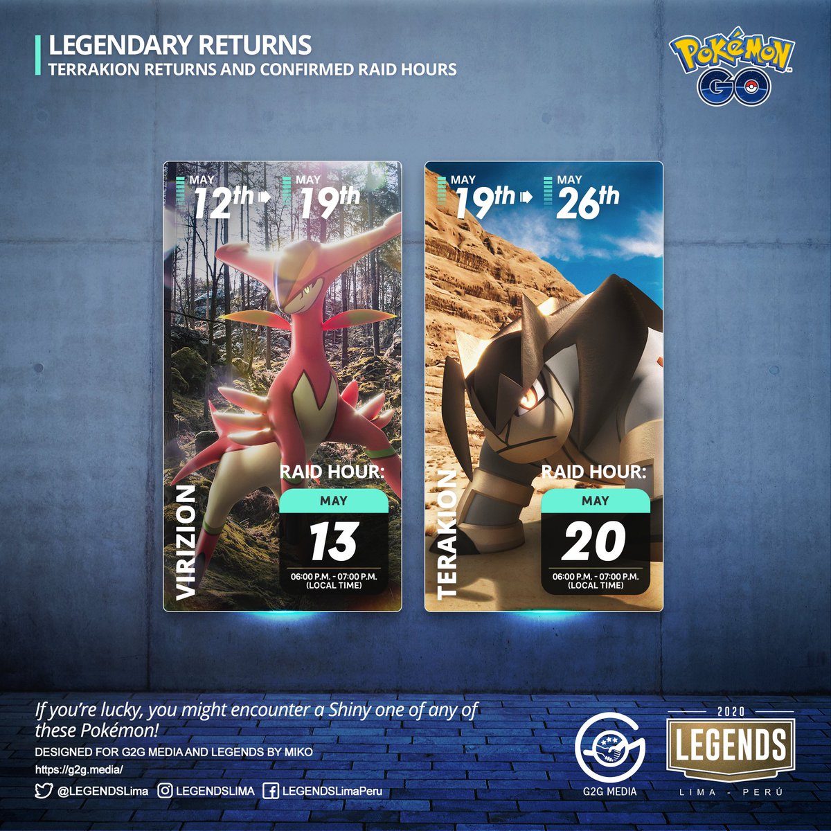 #Update

Upcoming Raid hours 

#PokemonGO