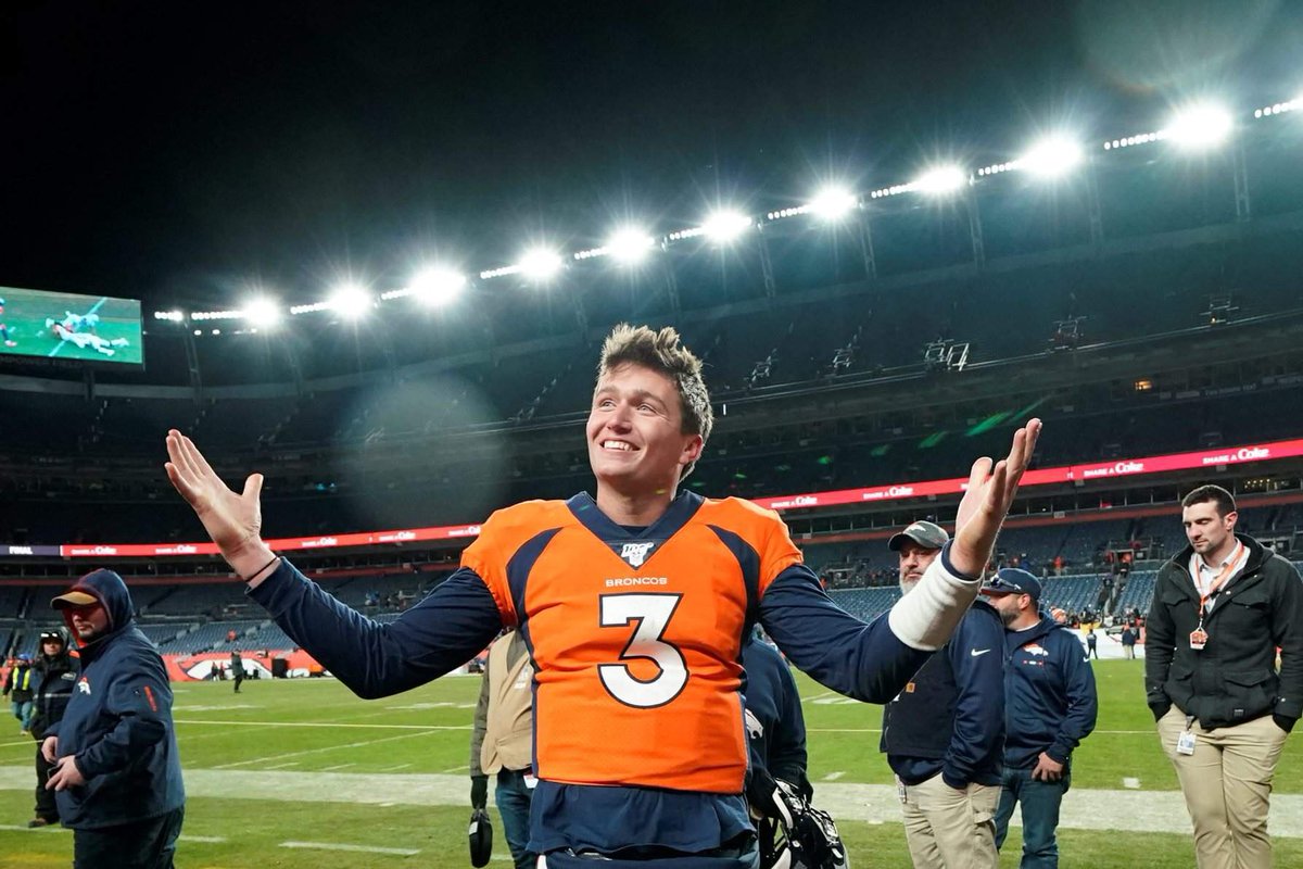 BroncosBuzzv2's tweet image. Drew Lock is better than Daniel Jones

Drew Lock is better than Dwayne Haskins

Drew Lock is better than Josh Allen

Drew Lock is better than Baker Mayfield

Drew Lock is better than Sam Darnold

There’s no debate. Drew Lock is just better