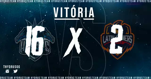 thydrusgg's tweet photo. [CS:GO]

Aproveitando os avisos, ontem garantimos nossa primeira vitória na LIGA AMADORA da @GamersClubCS contra os manitos da @LatingamerSquad .

#GoHydrus🐲 https://t.co/NeER5oFE1q