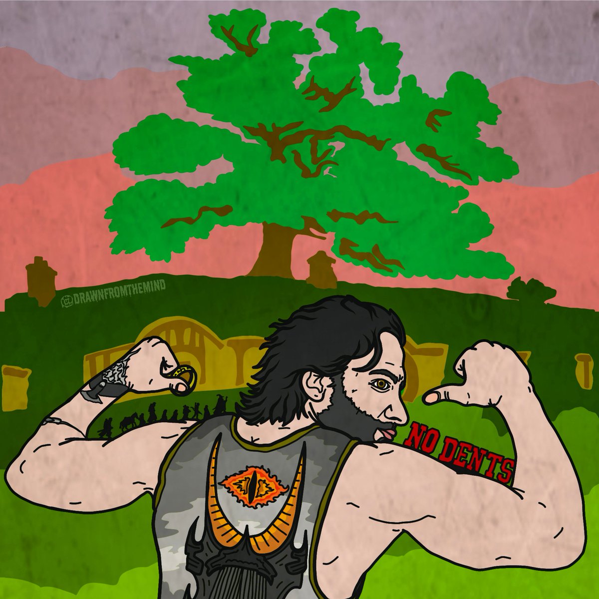 DFTMNCB's tweet photo. *lordoftherings extended trap edition*

Probably the best version if you can get it on blu-ray @chrisdelia 

#dftmncb #drawnfromthemind #chrisdelia #lotr #lordoftherings #throwback #congratspod #congratulations #truebaby #comedyart #podcastart #ccc #comedycontentcollective https://t.co/y033uZ0Hi0