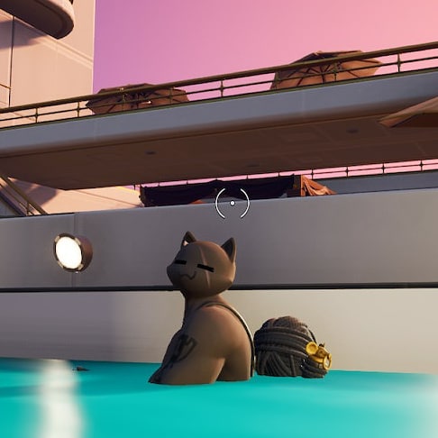 formal_squad's tweet photo. Who said #cats don't #like #water. Here we have a #tough #kitty with a real #satisfying look on his #cute #shadow face. Who's a #goodkitty 😅 he is at #peace #relaxing after a long day of #battleroyale.

#formalsquad #follow #Fortnite #epicgames  @RealBabaLim @RealBabaLin https://t.co/61KSxiswZo