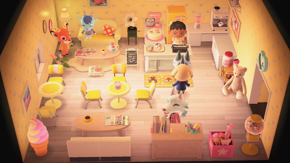 melocrossing's tweet photo. entire cafe! https://t.co/SjyOZIGn2P