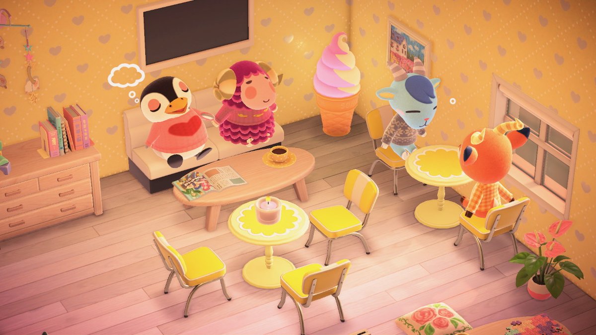 melocrossing's tweet photo. made a little pastry cafe on harv's island, full room in comments :) https://t.co/LCVR2EMvrF