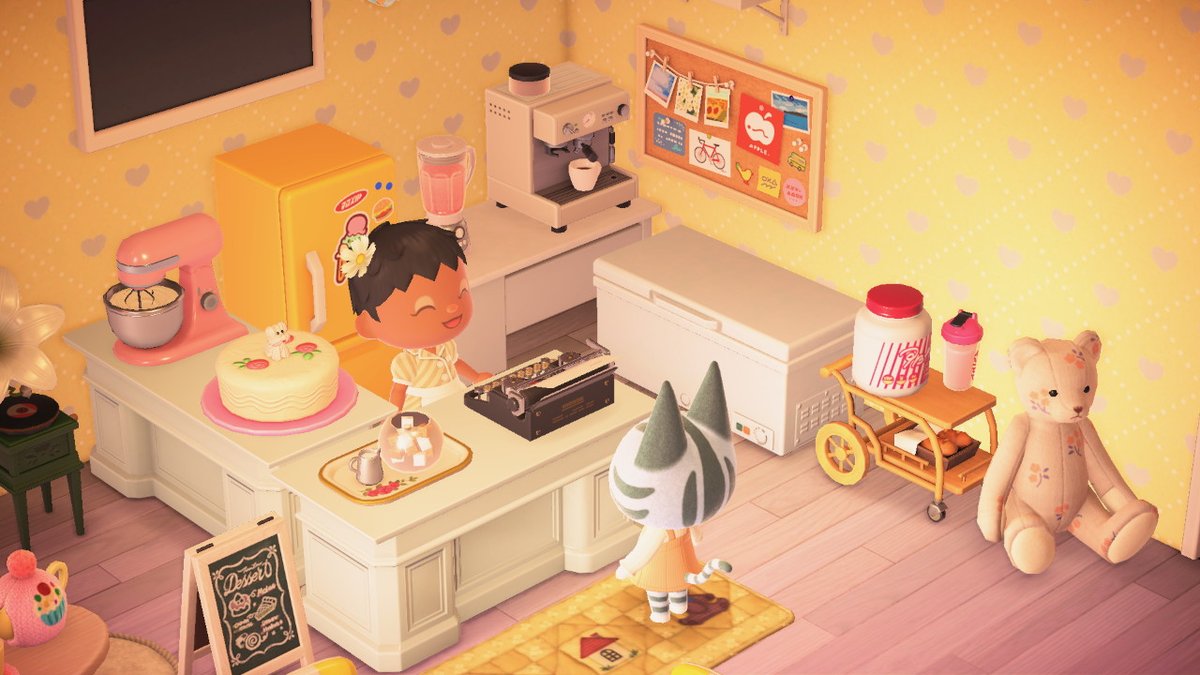 melocrossing's tweet photo. made a little pastry cafe on harv's island, full room in comments :) https://t.co/LCVR2EMvrF