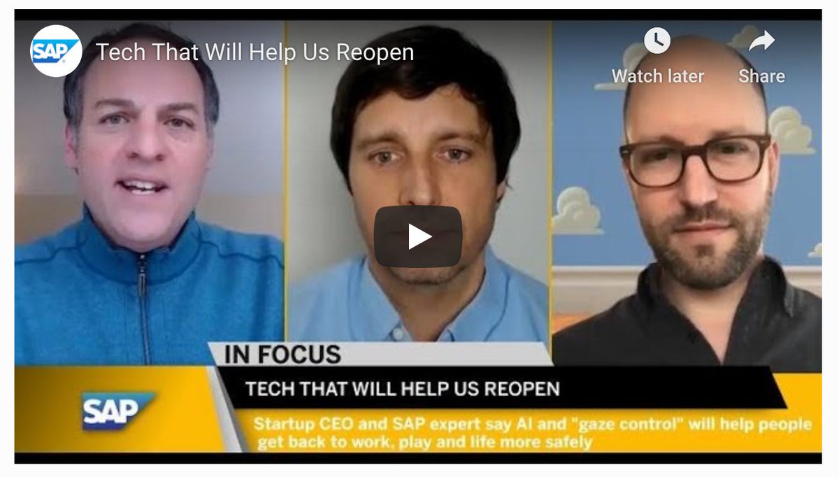 SpirosMargaris's tweet image. How #AI And #GazeControl

Will Help Businesses Reopen Safely 

buff.ly/2yIaMGN #fintech #ArtificialIntelligence #MachineLearning #DeepLearning @robin_meyerhoff @SAP #covid19 @KMcDTech