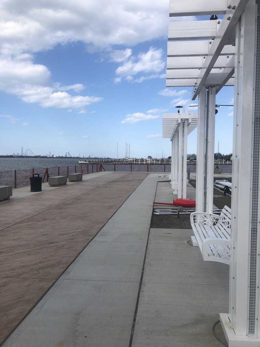 alexpesta's tweet photo. It’s better than I imagined. 
I cannot wait to see Jackson Street Pier full of people. It’s a true public space for @cityofsandusky.
I’ll be creating a series that outlines the process that got us here. But huge credit to @ericwobser &amp; his team for continuing when it got tough. https://t.co/mz7nbELbxh