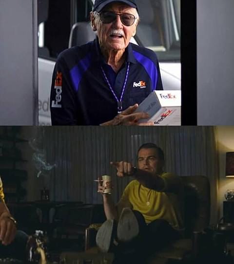 DAVIDBLACKDJ's tweet photo. Yo siempre cuando veía a #StanLee en cualquier película de Marvel: https://t.co/8ERRuoVkYe