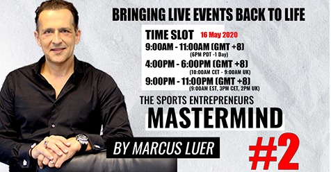 TotalSportsAsia's tweet photo. And we are LIVE with our 2nd Sports Entrepreneurs Mastermind Group intake.🔥

Come join me and other experts from around the world in a well structured, moderated and curated two-hour presentation, discussion and brainstorming session. 👍

https://t.co/37flJdaMWl https://t.co/a0ruC6O56e