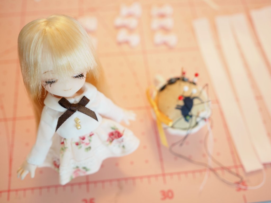 candyholic_doll's tweet photo. おはよう世界(:3 )
ようやく朝のルーティンが終わったよし縫うぞ💪💪💪
#めぇぷるりーふ #SleepingLily
#7tn9 https://t.co/bLEKwprEN4