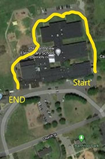 PVES_Panthers's tweet photo. We want to invite you out to our Wave Farewell parade at the school May 20th from 5-7 PM. Faculty and Staff will be spaced around the back of the building starting on the right hand side near  the front entrance. All patrons will need to stay in their vehicle during the parade. https://t.co/bMjBDD0YQx