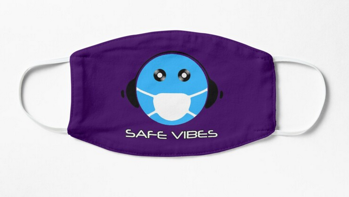 Keep your self safe when you make the crowd dance and scream! Grab a #facemask today and spread those Safe Vibes.  redbubble.com/i/mask/DJ-Safe…

#facemasks #dj #livestream #club #COVID19 #coronavirus  #music #band #livemusic #artist #headphones #facecovering #safevibes #vinyl #records